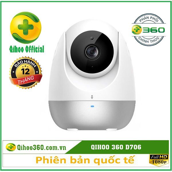 Camera Giám Sát Qihoo 360 D706/D806 Full HD 1080P (Mã thay thế D806)