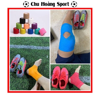 Băng cuốn cao su non chống chấn thương, vải tự dính, phục vụ y tế thể thao - Khổ 5cm