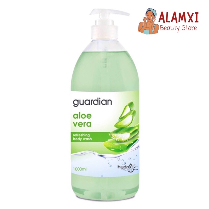 Sữa Tắm Dưỡng Ẩm Guardian Nha Đam Tươi Mát Aloe Vera Refreshing Body Wash 1000ml / 1Lu