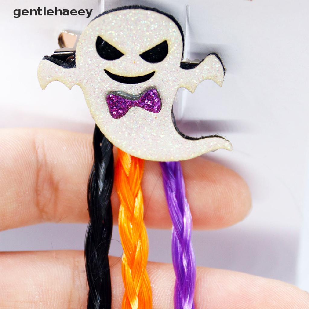 Kẹp Tóc Hình Phù Thủy Mini Dễ Thương Trang Trí Halloween