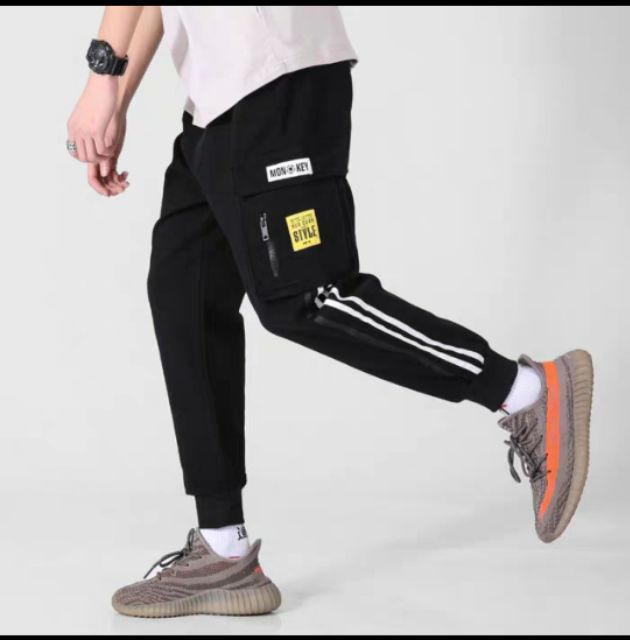 QUẦN JOGGER KAKI BO ỐNG STYLE UNISEX TT10
