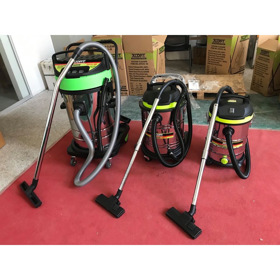 Máy Hút Bụi Công Nghiệp 30L-Máy hút bụi công nghiệp khô và ướt 2000W XCORT