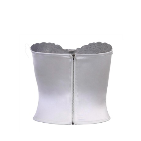 Áo corset phối ren