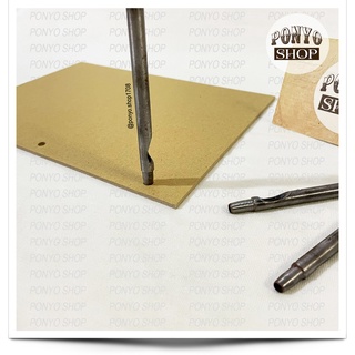 Đinh đục lỗ bìa cứng, đồ da làm Handmade