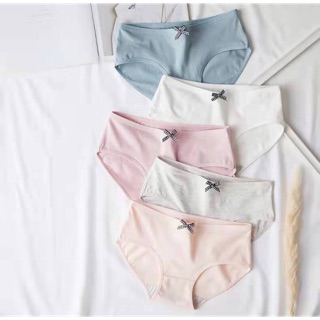 QUẦN LÓT COTTON ĐÍNH NƠ MẪU MỚI