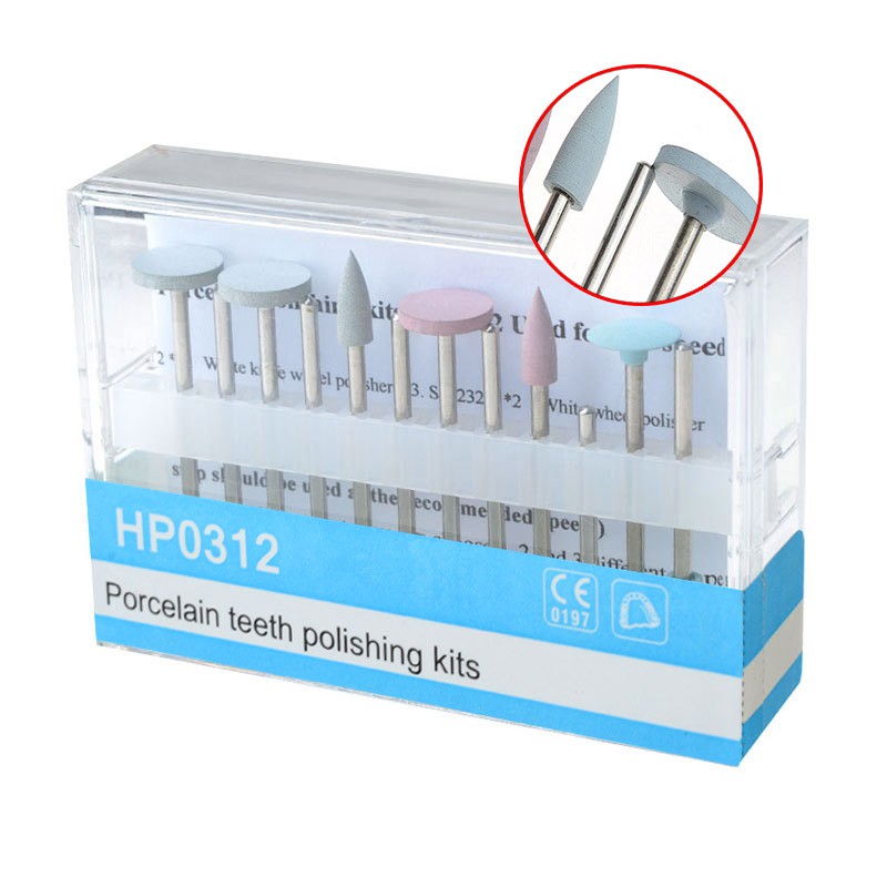 Bộ đầu đánh bóng răng cầm tay tốc độ thấp chuyên dụng cho máy đánh bóng HP0312