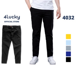 Quần kaki dài nam chất vải cotton có giãn siêu đẹp 4Lucky - 4032, chất vải kaki dày mềm, thấm hút mồ hôi