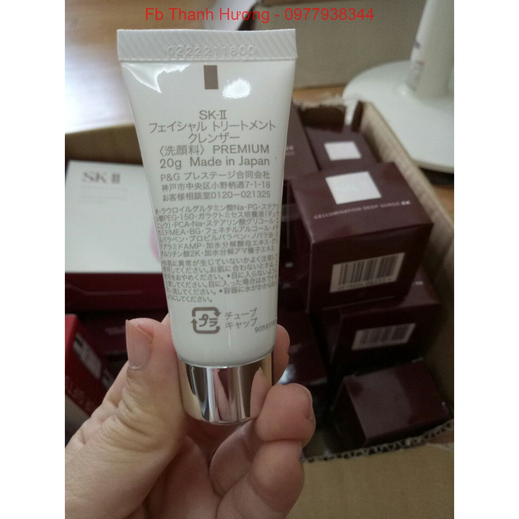 Sữa rửa mặt skii mini facial treatment cleanser