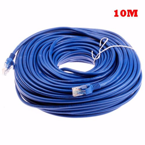 Cáp mạng 10m đúc sẳn 2 đầu liền dây CAT 5E