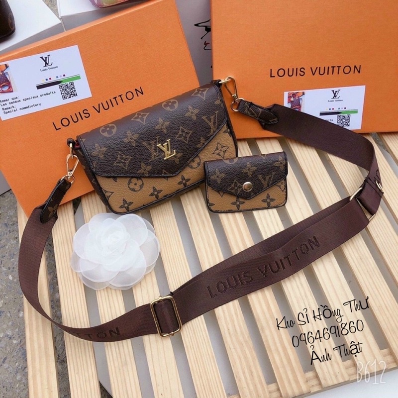 Set 2 Túi Đeo chéo in họa tiết pha màu hót hít ❣️Freeship❣️