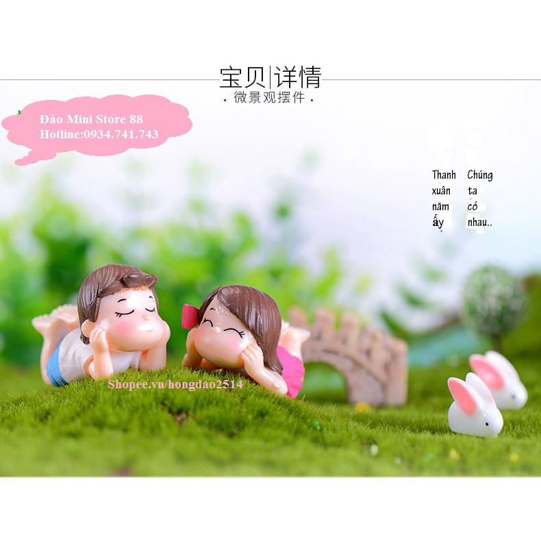 Mô hình em bé dễ thương. ( Sản phẩm bao gồm 1 đôi)