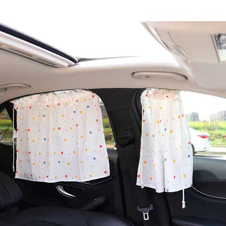 Rèm Cotton Che Nắng Chống Tia UV Cho Cửa Sổ Xe Hơi
