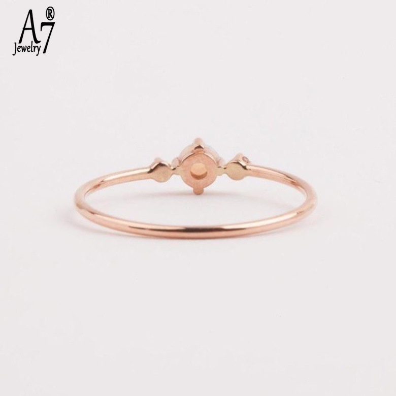 Nhẫn Opal Vàng Hồng 14K X5Y53