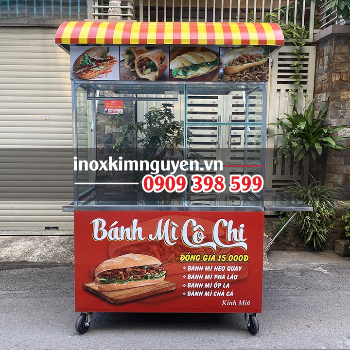 Các mẫu xe bánh mì đẹp 1M2