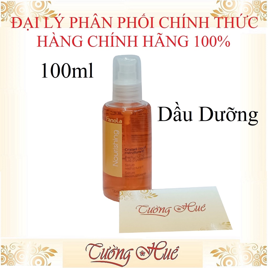 Tinh Dầu Dưỡng Tóc Fanola Nutri Care - 100ml.