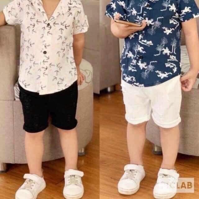 Quần short kaki Zara cho bé ]
