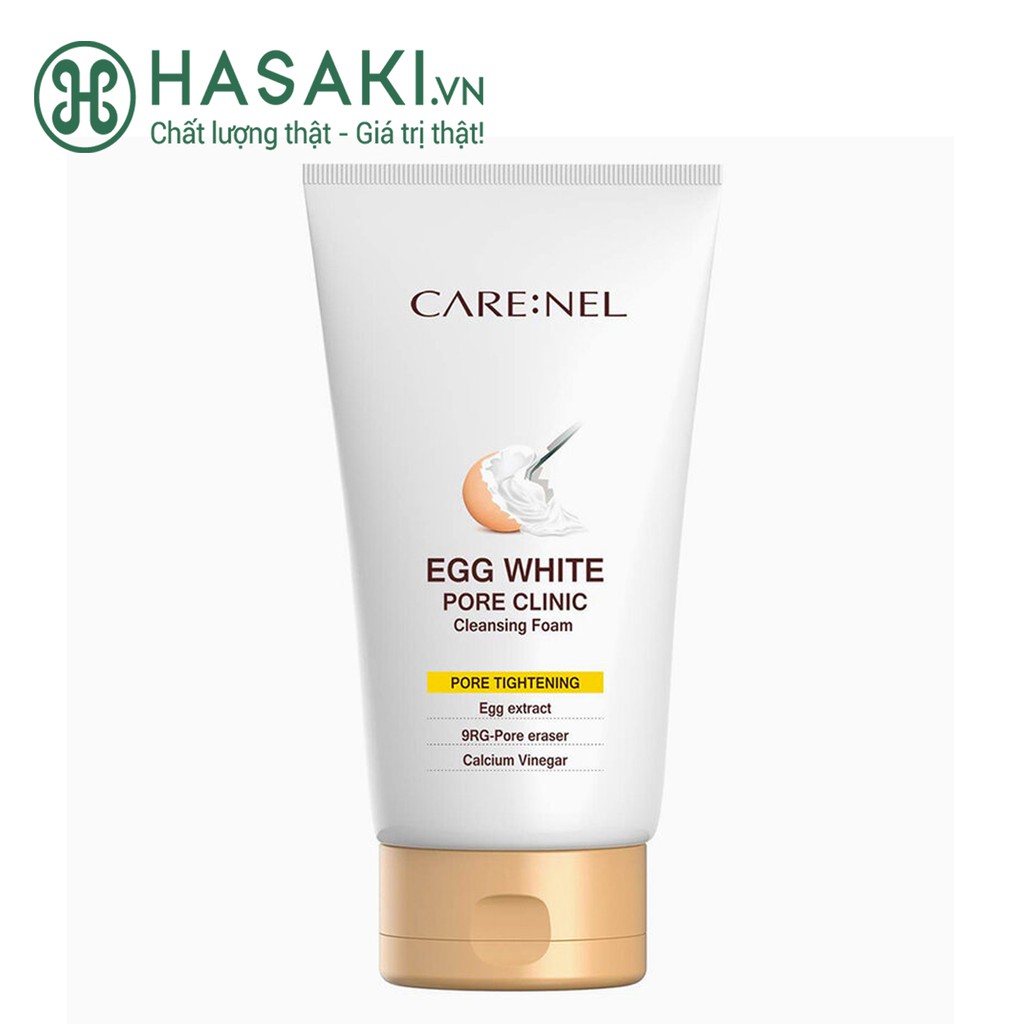 Sữa Rửa Mặt CARE:NEL Egg White Pore Clinic Facial Cleansing Foam