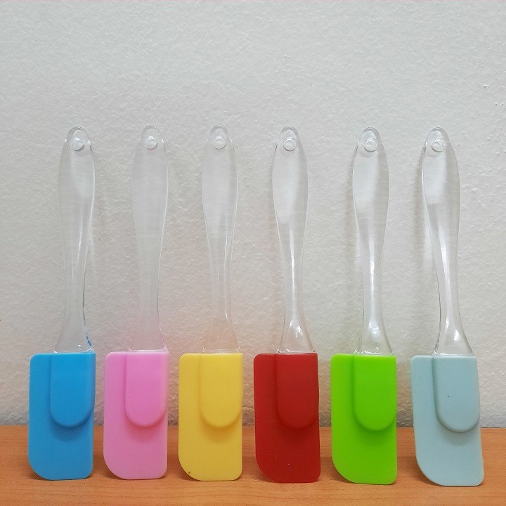 Phới Trộn Bột Làm Bánh Silicon, Cây Vét Spatula , Cây Phết Kem Cao Cấp
