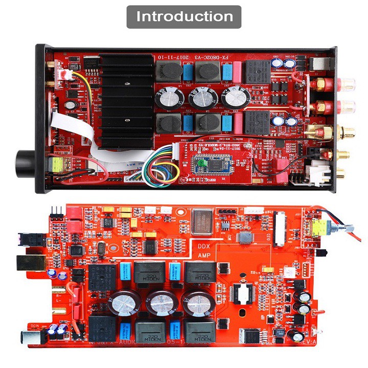 FX-AUDIO D802C PRO Amplifier FDA Bluetooth 4.2