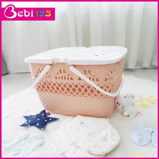 Giỏ Làn Bầu Đựng Đồ Đi Sinh Cho Mẹ Và Bé