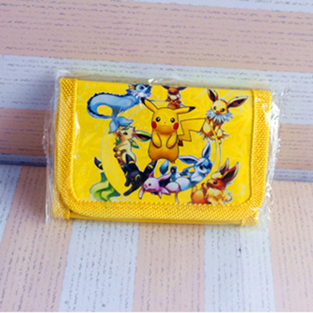 Túi ví họa tiết pikachu pokemon