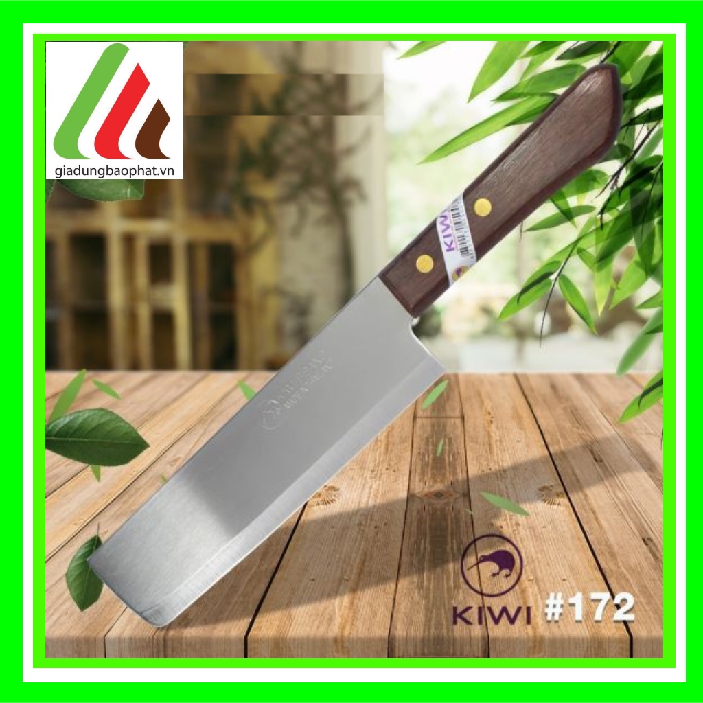 Dao làm bếp cán gỗ Kiwi 172 173 Thái Lan chính hãng chất lượng cao