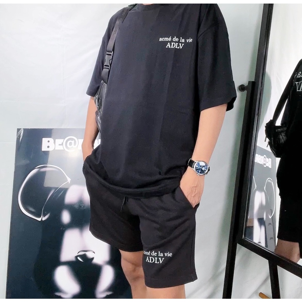 Quần Short ADLV Basic, quần short unisex nam nữ PhongShop Unisex