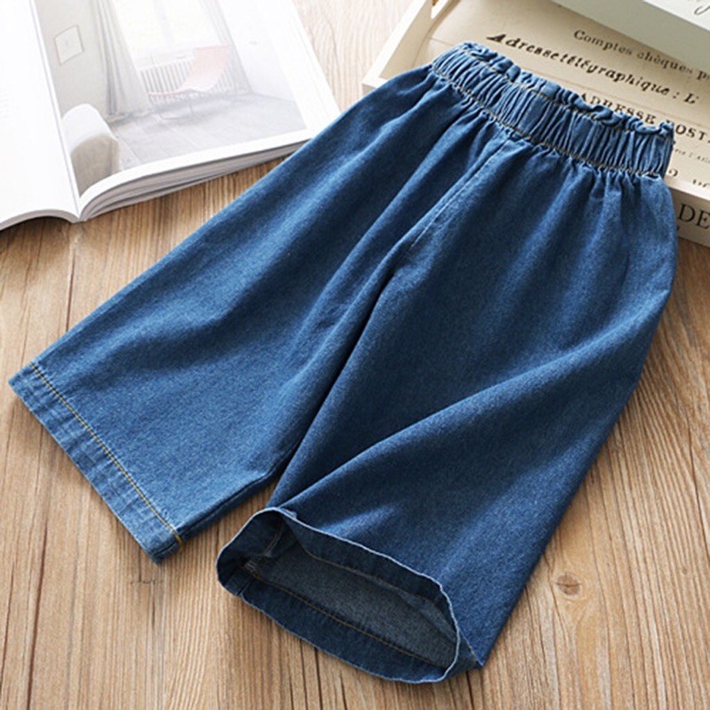 THANH LÝ SET ÁO 2 DÂY DENIM SIZE 130