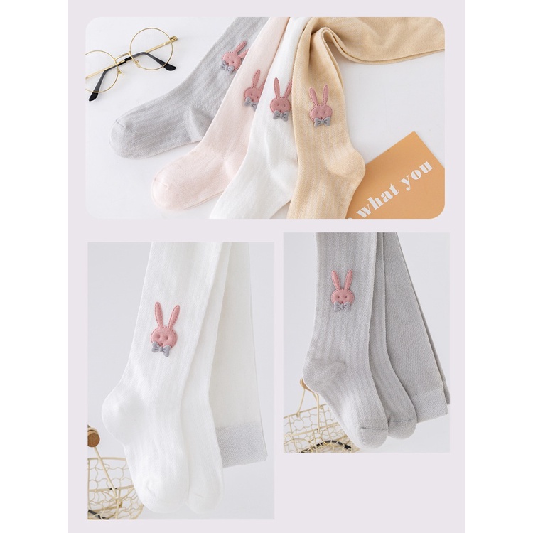 QUẦN TẤT cotton lưới mỏng mềm thoáng điệu đà cho bé gái 0-8Y