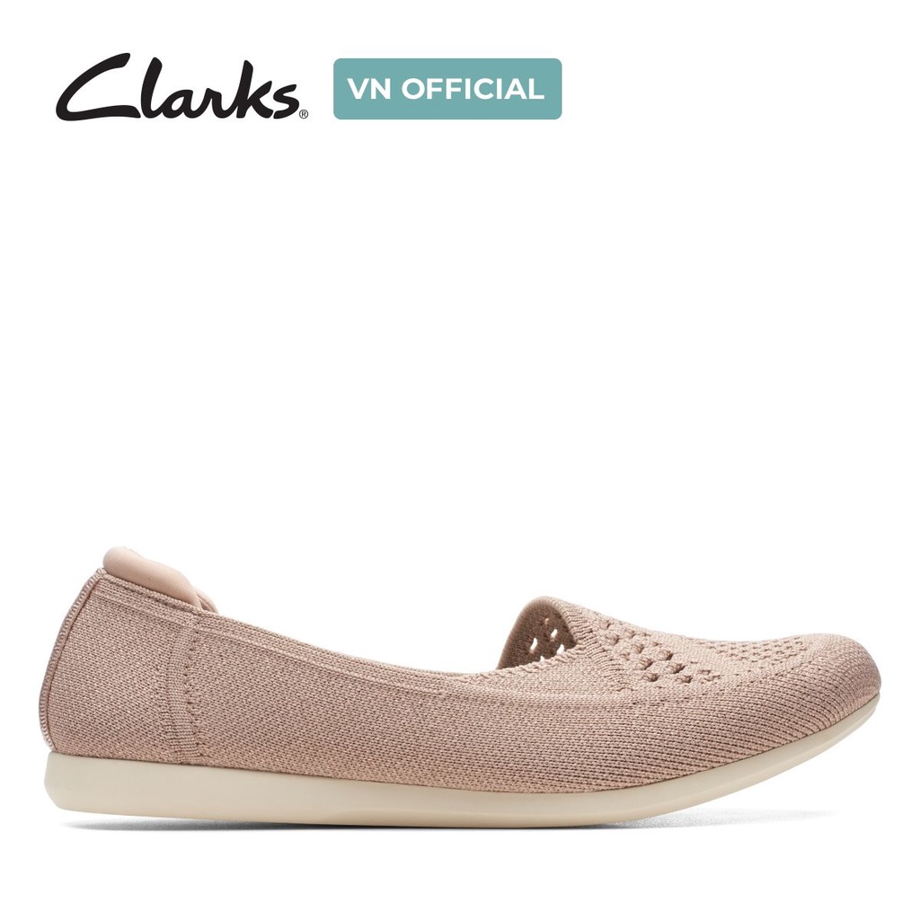 Giày Lười Vải Nữ Clarks CLARKS Carly Star màu Taupe