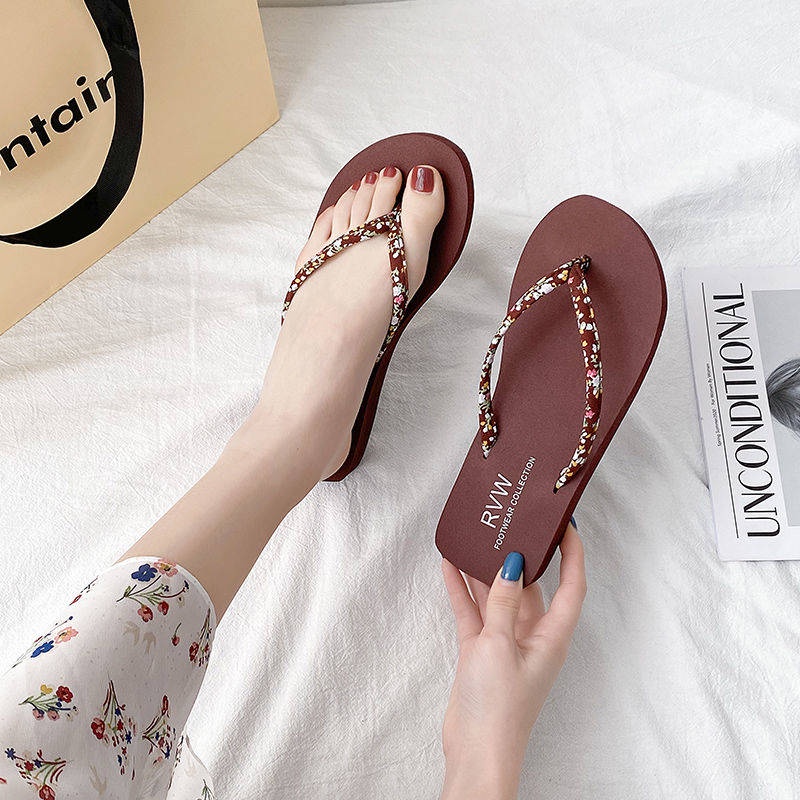 Dép tông nữ Dép Xỏ Ngón Đế Xuồng Thời Trang Đi Biển