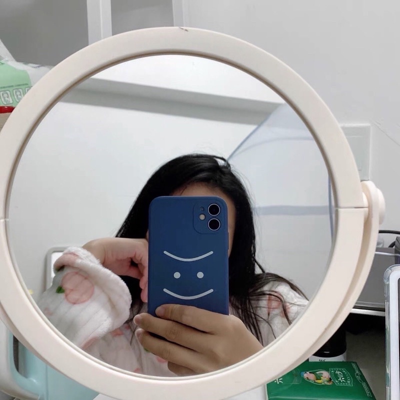 Ốp dẻo xanh xám mặt cười Nanon Pran Ohm Bad Buddy hot hit