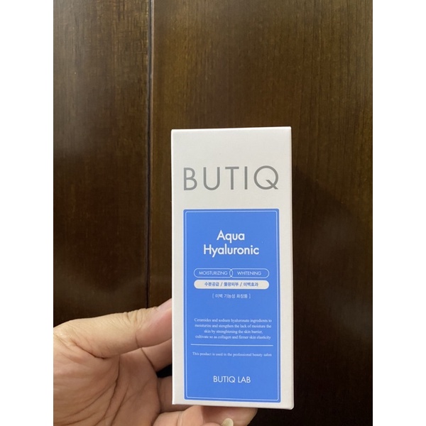 Serum Aqua Hyaluronic Butiq Lab Hàn Quốc  trắng sáng đều màu, chống lão hoá