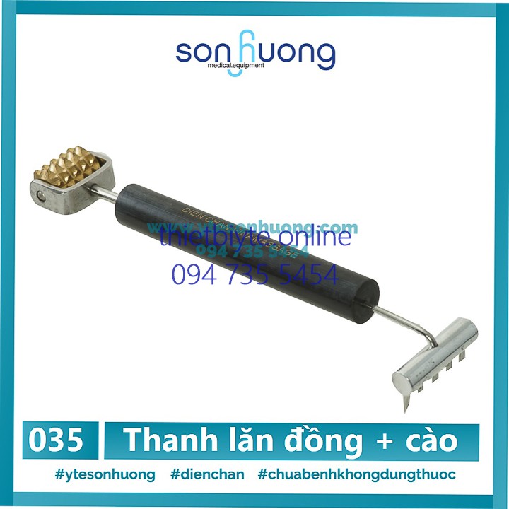 Thanh lăn đồng cào Diện chẩn