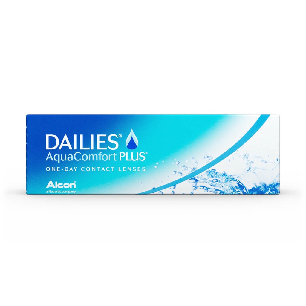 Kính áp Tròng 1 Ngày Alcon DAILIES AquacomfortPLUS 1-DAY (30 lenses) Cibavision