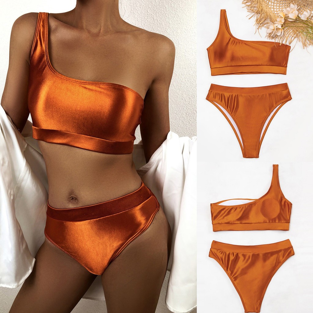 Bikini Có Mút Nâng Ngực Hoạ Tiết Chấm Bi