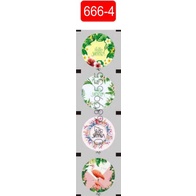 Màng ép ly nhựa MẪU MỚI 2023 1 CUỘN 2400 nắp hình đẹp, Màng ép cốc nhựa dễ thương,  ly pp mã 666.