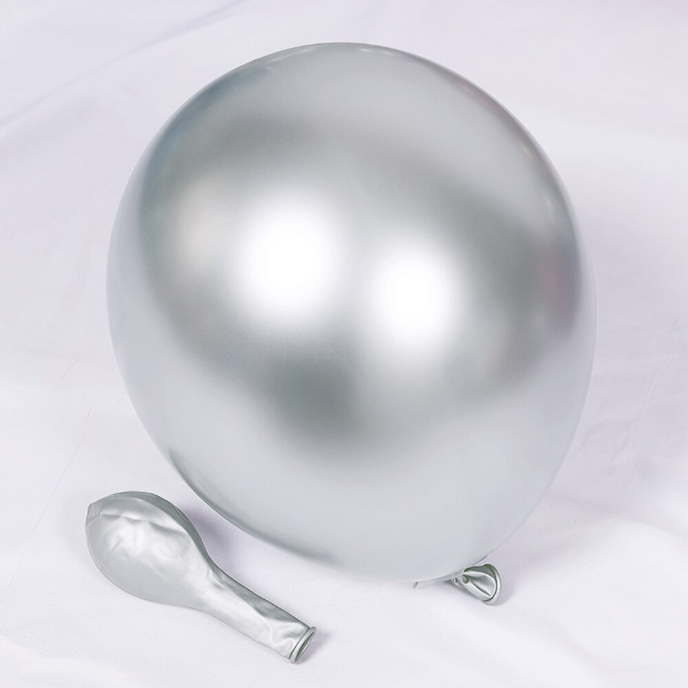 Set 50 Bong Bóng Cao Su 5 Inch Màu Vàng Hồng Dùng Trang Trí Tiệc Cưới / Sinh Nhật