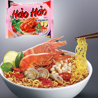 HOT LIKE Mì tôm hảo hảo chua cay/ tôm xào chua ngọt siêu ngon (NT)