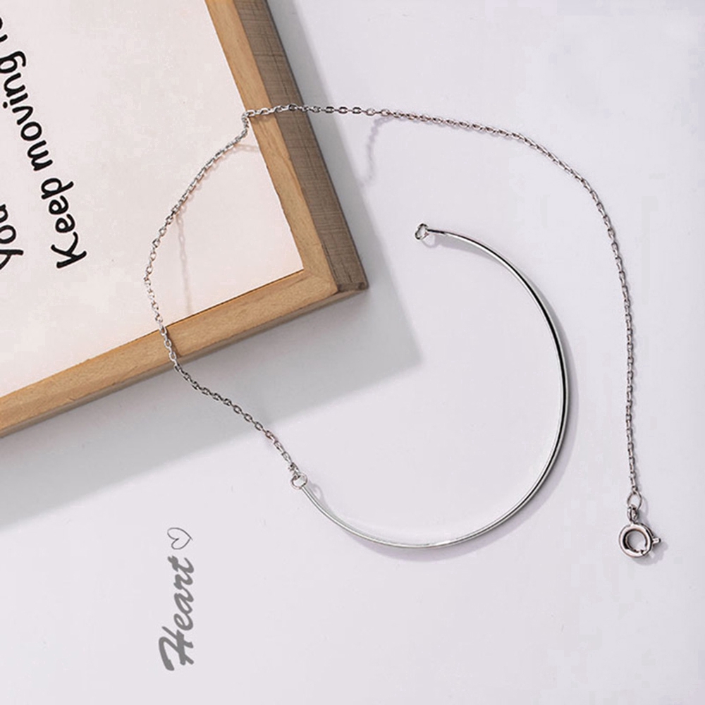 Vòng Tay Tình Bạn Mỏng Kiểu Dáng Đơn Giản Cho Nữ