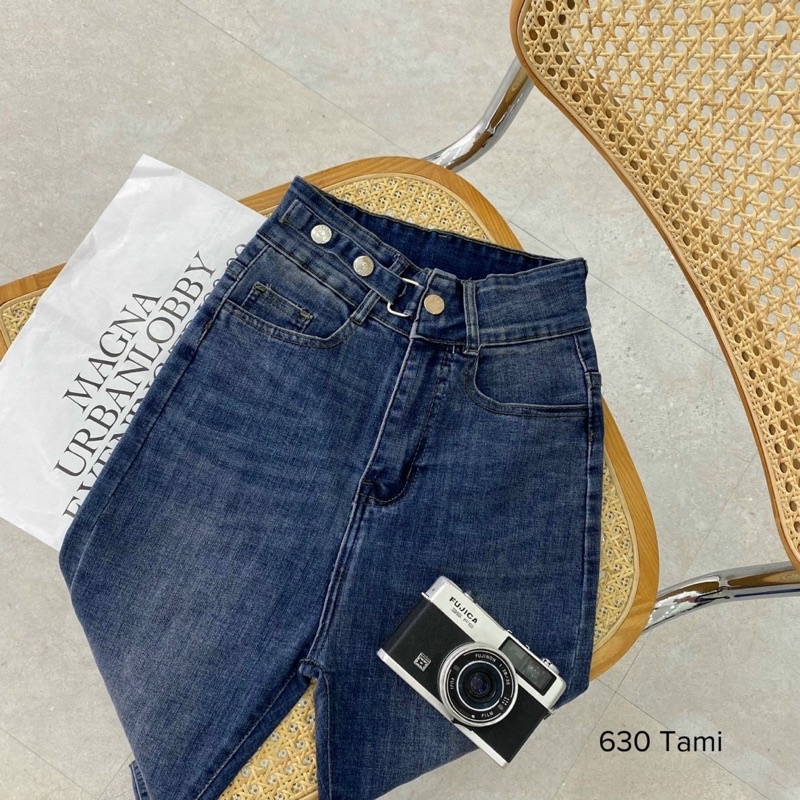 QUẦN JEANS ÔM LƯNG CAO KIỂU dáng hàn quốc | BigBuy360 - bigbuy360.vn
