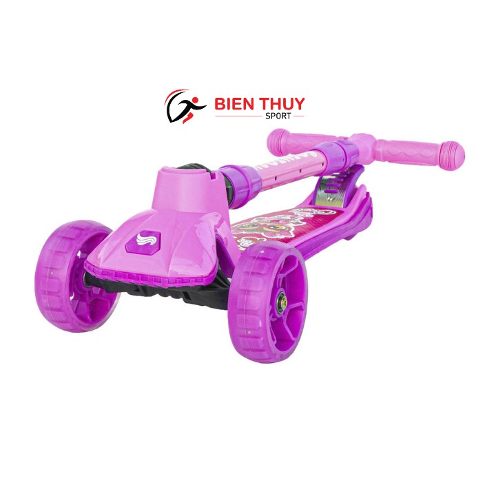 Xe Trượt Scooter S1 Có Đèn Trẻ Em Cao Cấp [ Chính Hãng ] Tặng Bộ Bảo Vệ Chân Tay