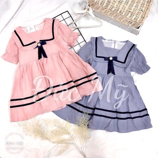 Váy đũi 2 lớp mát 😍cho bé gái sz 4-8 tuổi đi học, đi chơi, hàng Quảng Châu