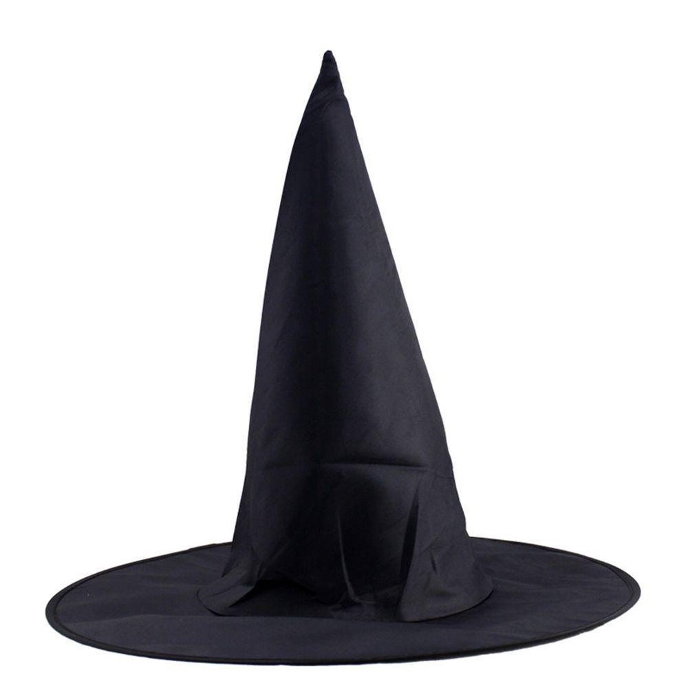 Mũ Hóa Trang Halloween Màu Đen Ngà