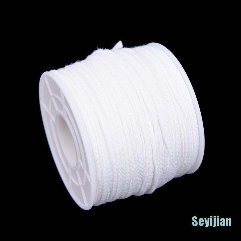 Cuộn Dây Cotton Vuông 61Mx2.5Mm Làm Đèn Cầy Tiện Dụng