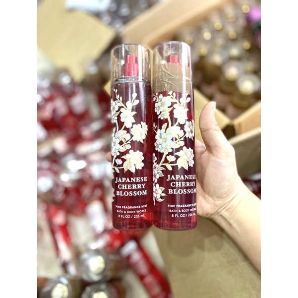 🌸XỊT THƠM TOÀN THÂN  JAPANESE CHERRY BLOSSOM 236ml 🌸-Mẫu mới nhất