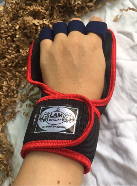 Găng tay tập gym Lâm sport