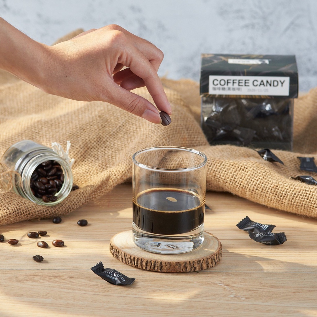 Kẹo viên nén cà phê PAMIRITER Coffee Candy Ít ngọt, Đậm vị, Mang lại