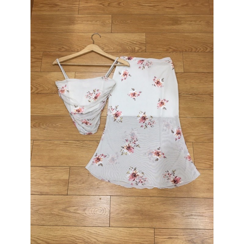 Váy sheer Daisy.n.Rose “nude”