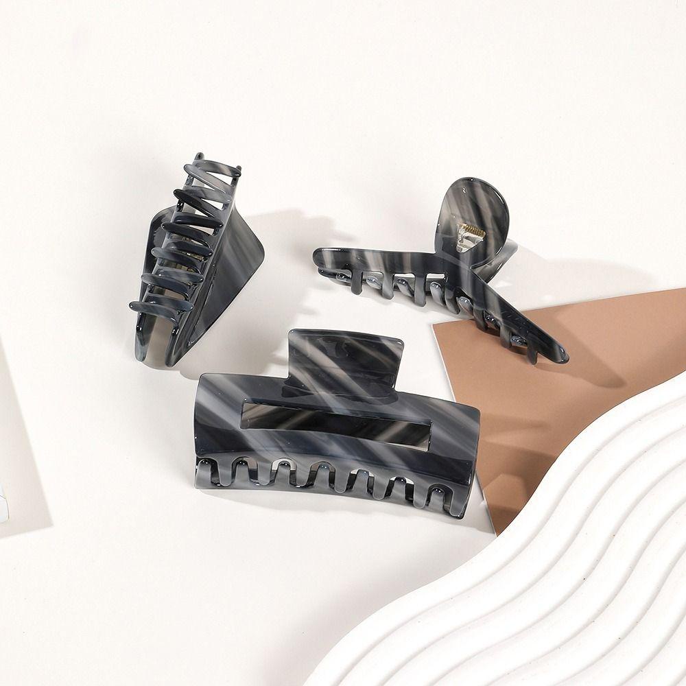 Kẹp Tóc Cá Mập Cỡ Lớn Phong Cách Cổ Điển Sang Trọng Dành Cho Nữ